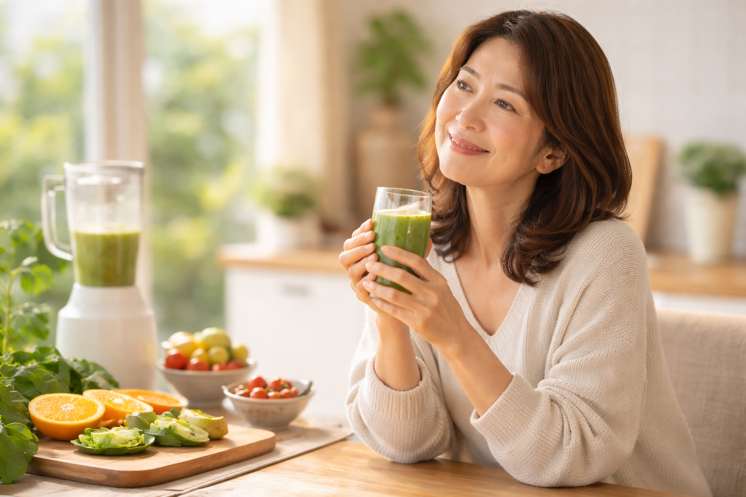 同じ食材でも差が出る？50代は「吸収できるか」で肌も髪も変わる