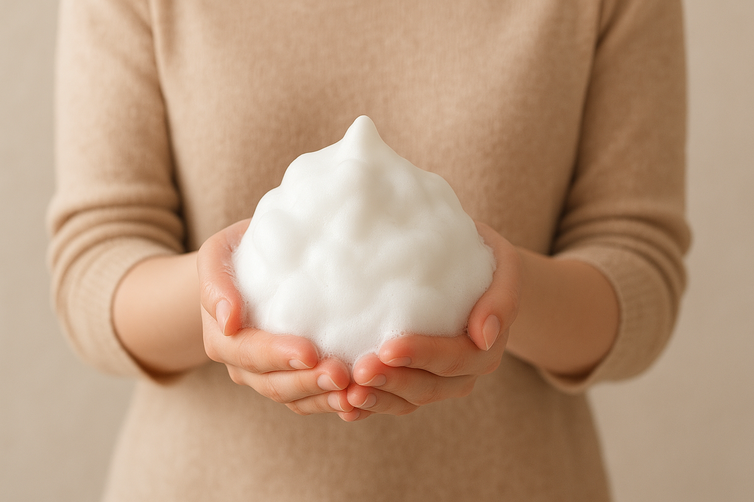 《素肌をととのえる5つの秘密》Vol.3 もっちり泡のやさしさ