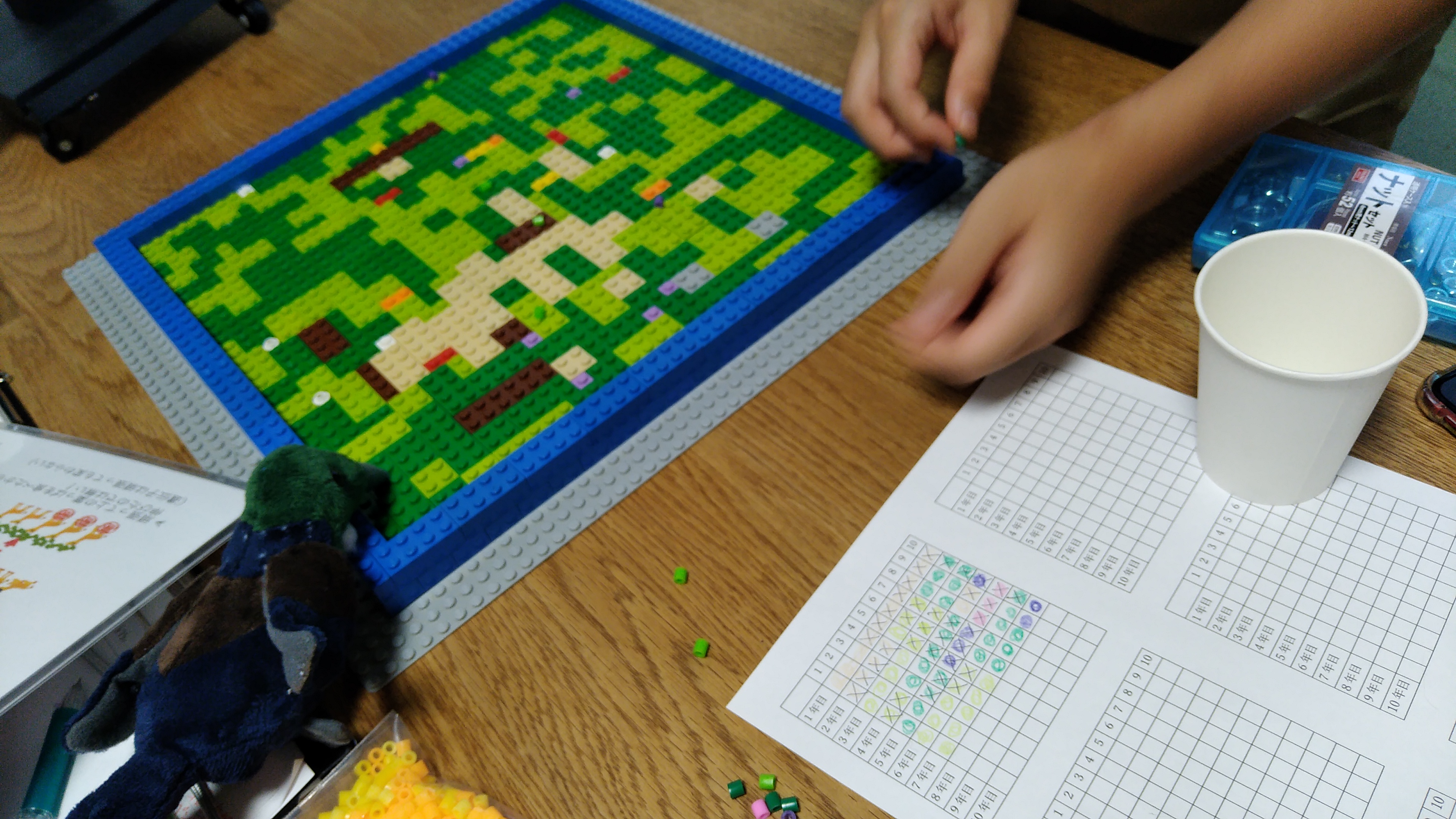 「生物の進化」体験ゲームをしました！