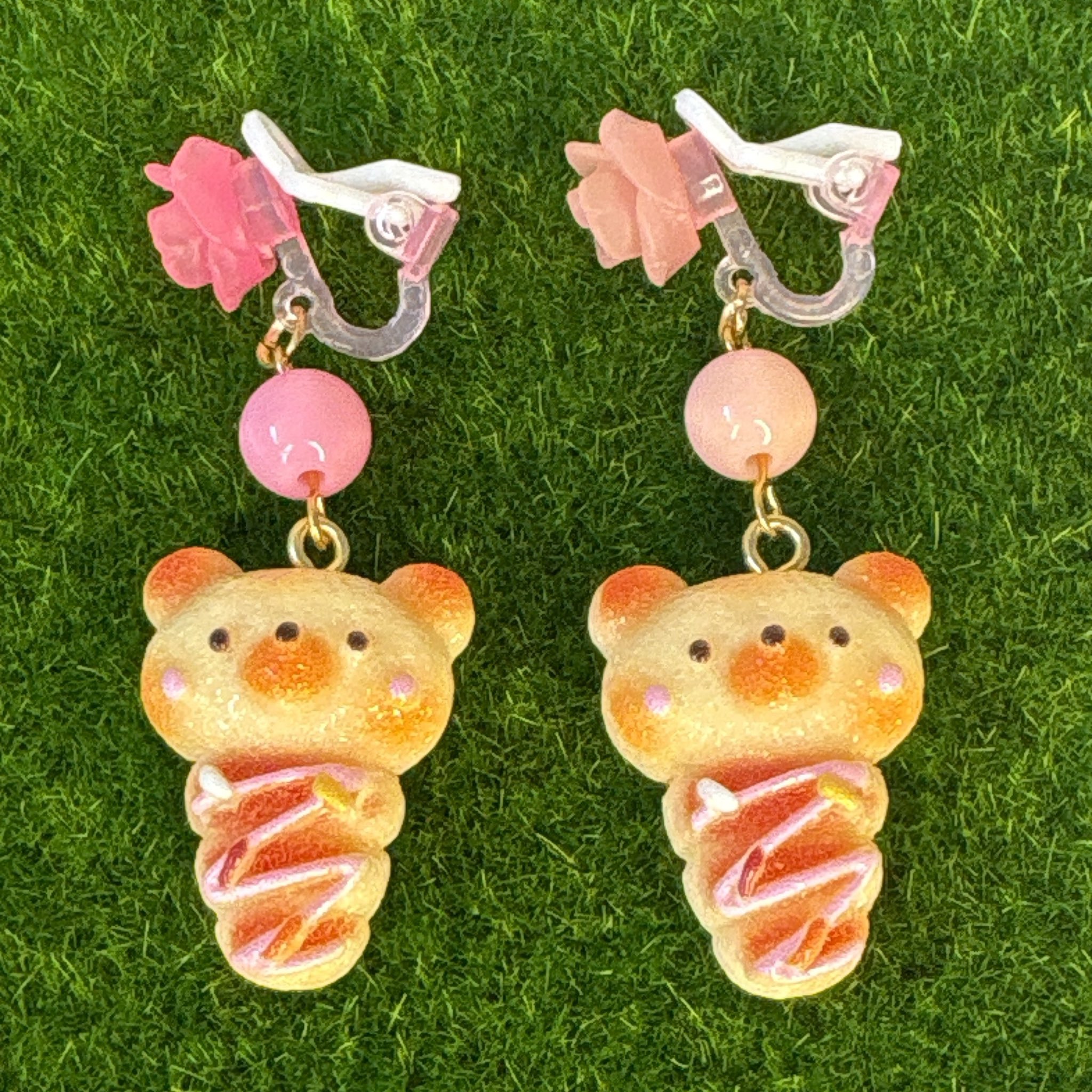 金属アレルギーでも安心のイヤリングが仲間入り🦒