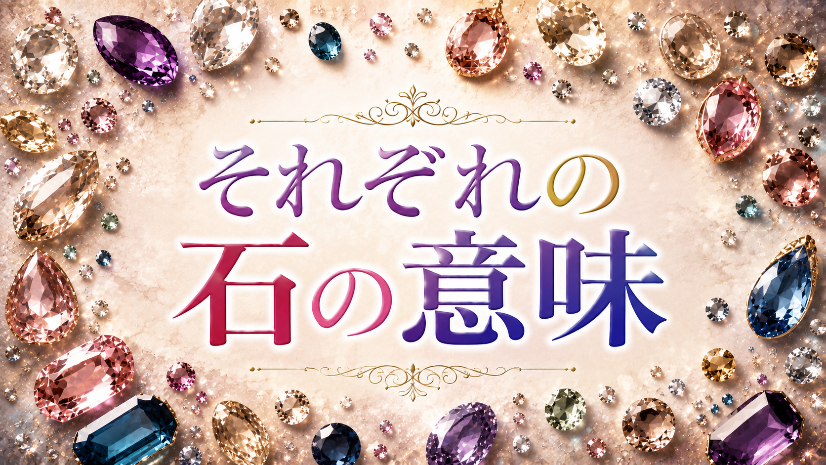 石が持つそれぞれの意味とは?