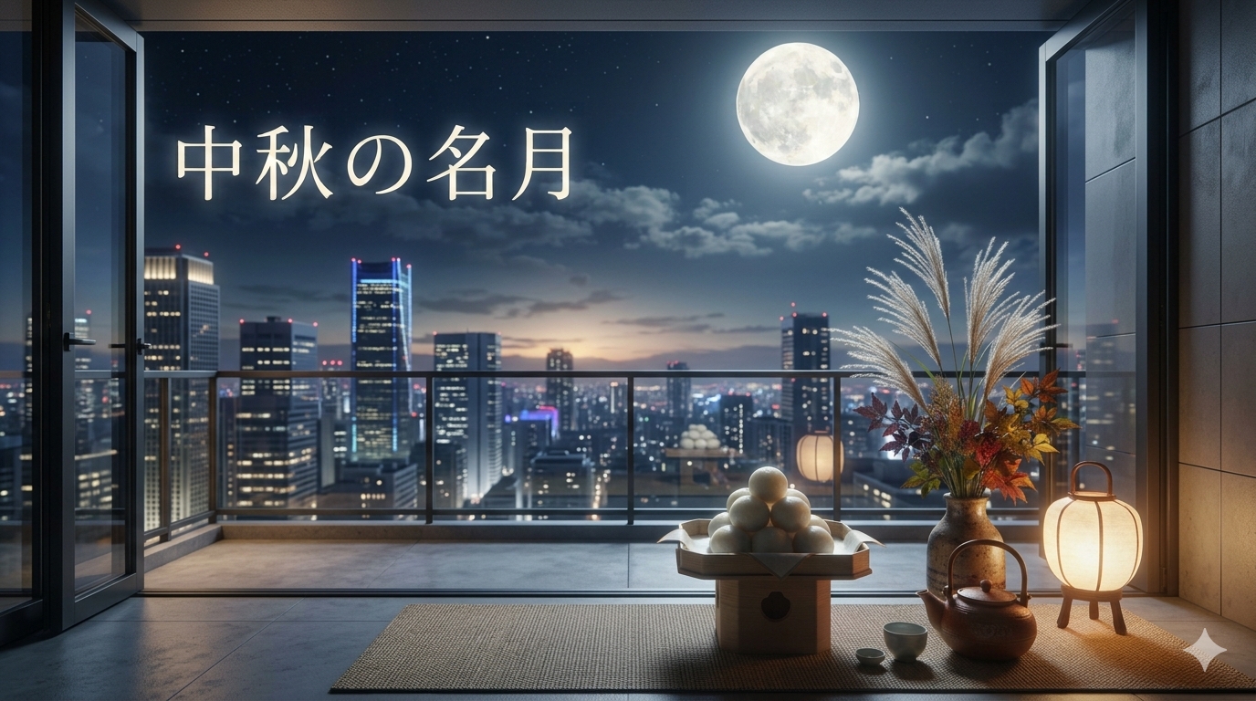 肩の力を抜いてお月様を眺めましょ🌕