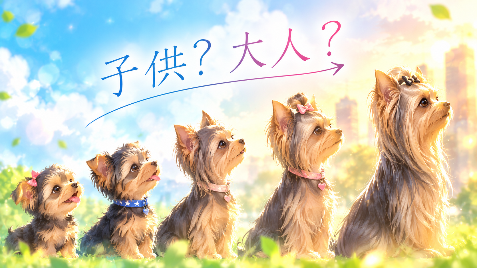 大人の階段昇る~🎶