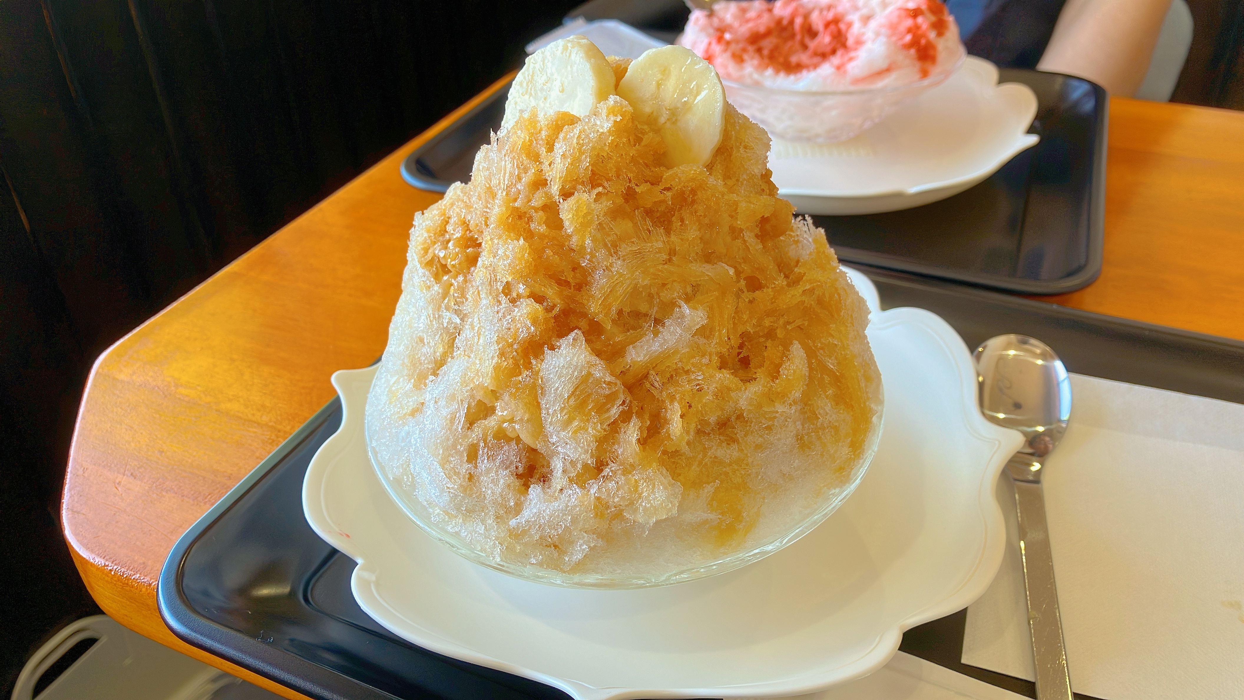 写真は最近食べて感動したカキ氷です😂