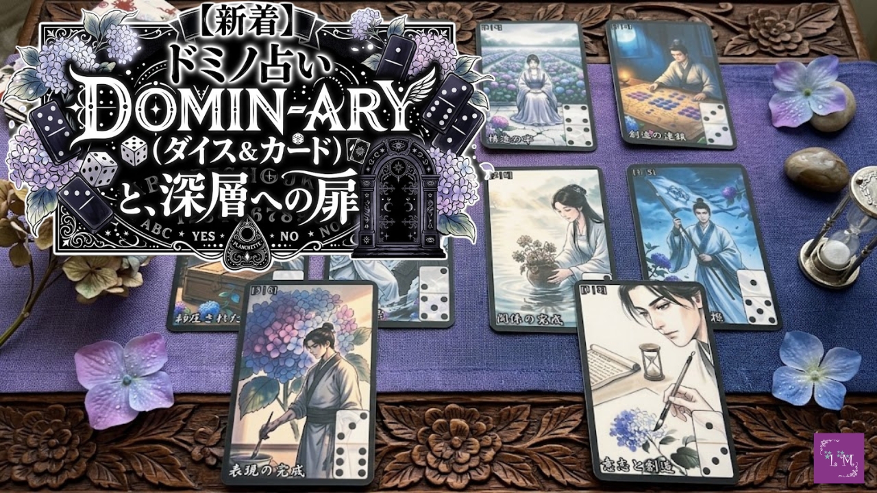 【新着】ドミノ占いDOMIN-ARY(ダイス&カード)と、深層への扉