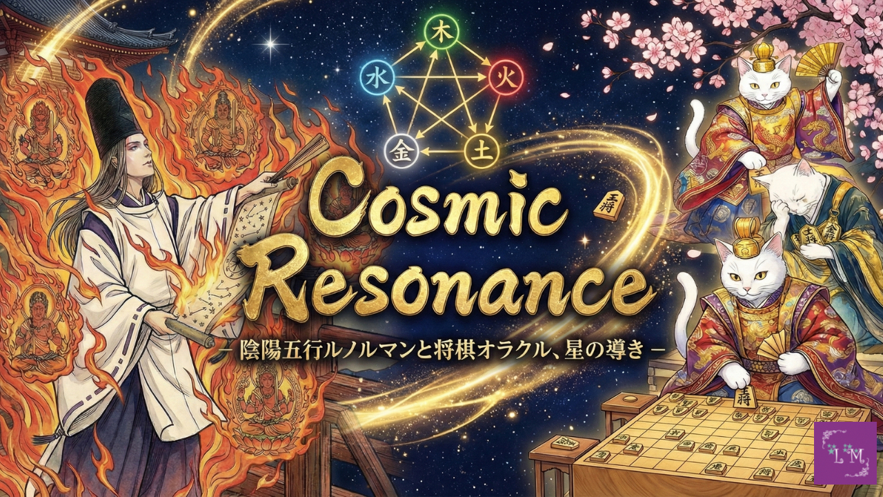 『Cosmic Resonance - 陰陽五行ルノルマンと将棋オラクル、星の導き -』