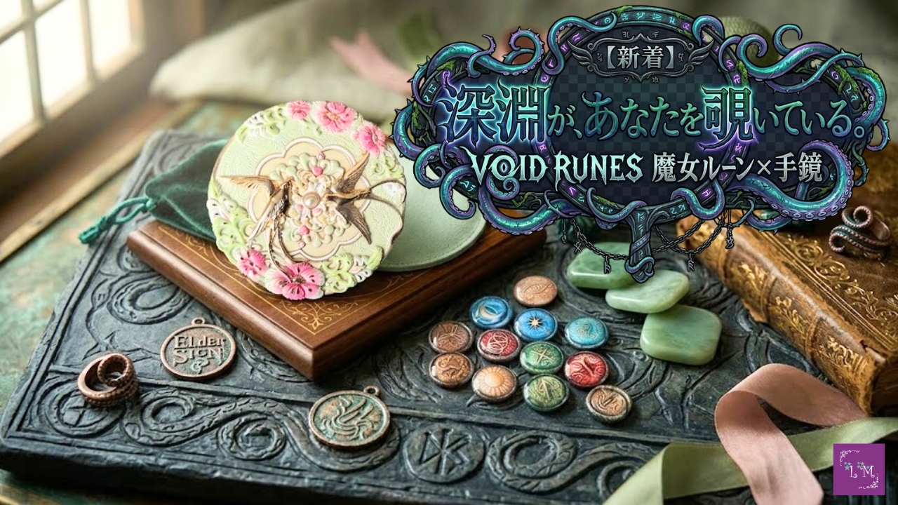【新着】深淵が、あなたを覗いている。｜VOID RUNES 魔女ルーン×手鏡
