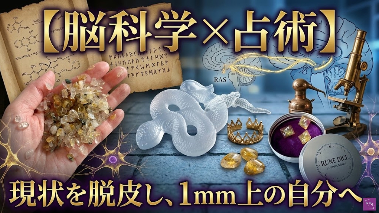 【脳科学×占術】現状を脱皮し、1mm上の自分へ。