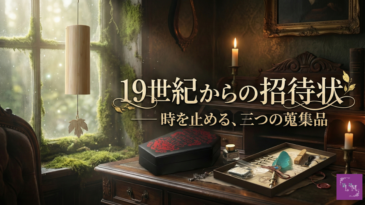 19世紀からの招待状-時を止める、三つの蒐集品