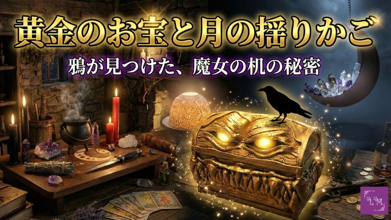 【新作入荷】鴉が見つけた、魔女の机の秘密