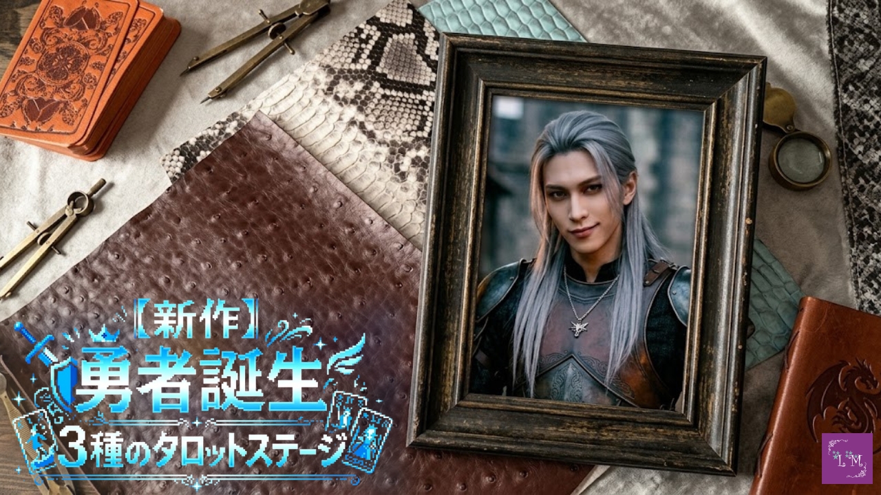 【新作】勇者誕生、3種のタロットステージ