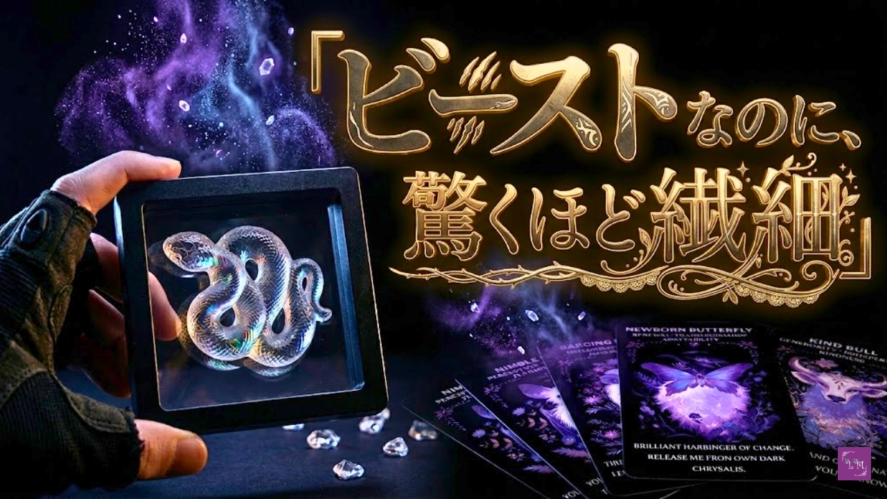 「獣」なのに驚くほど繊細。新オラクル『ビーストソウル』＆再入荷セレナイト蛇