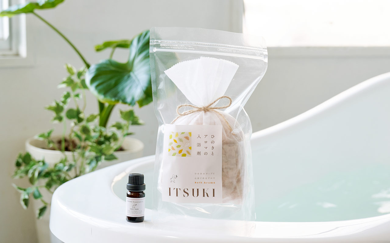 国産ひのきの入浴剤|天然ひのき100%の香りで整うバスタイム