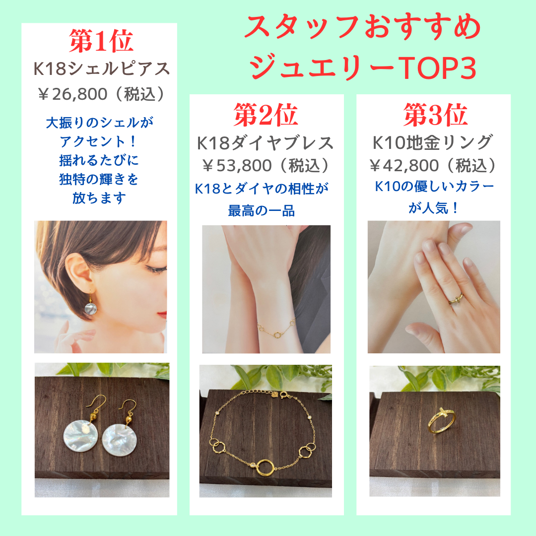 8月のおすすめアイテム