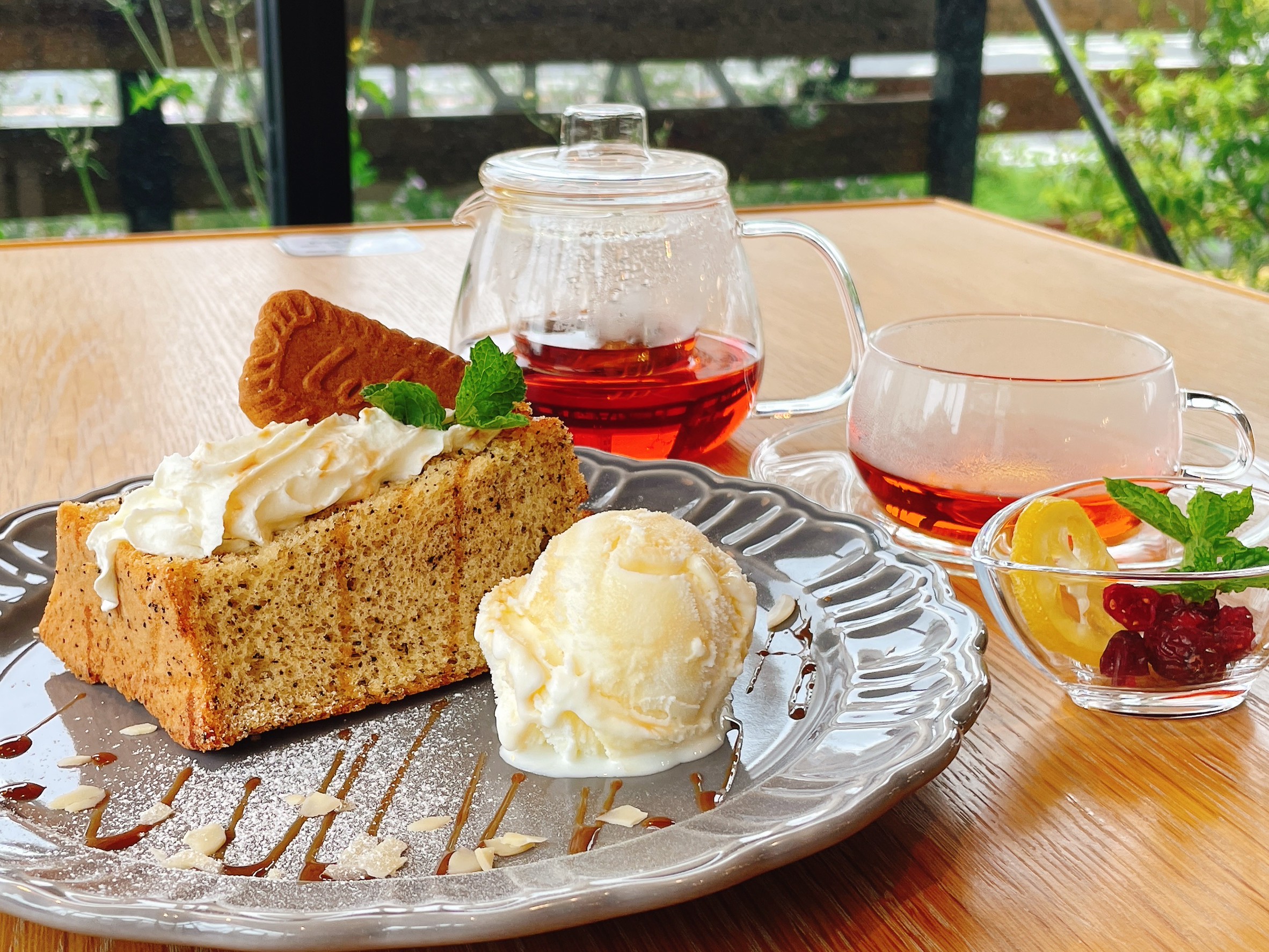 ほっと安らぐひとときに♪ 紅茶シフォン&ルイボスティー