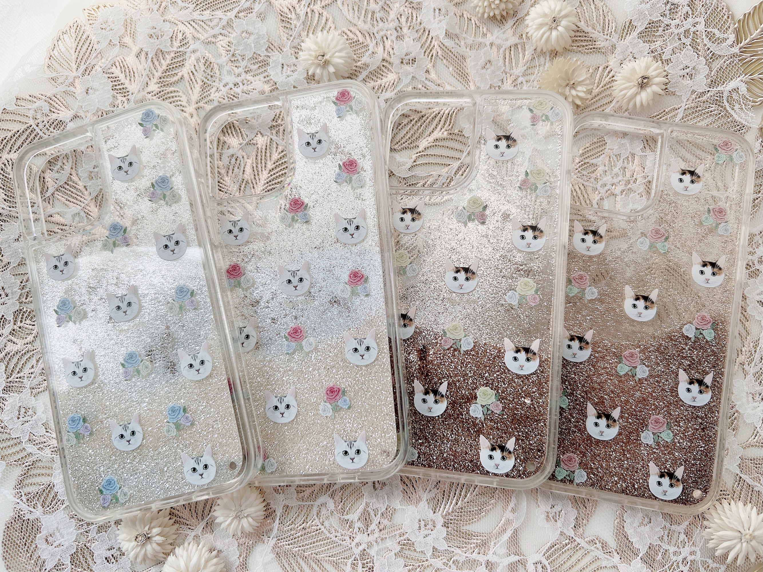 【お手入れガイド】猫と薔薇のグリッターケースを長く、美しく。