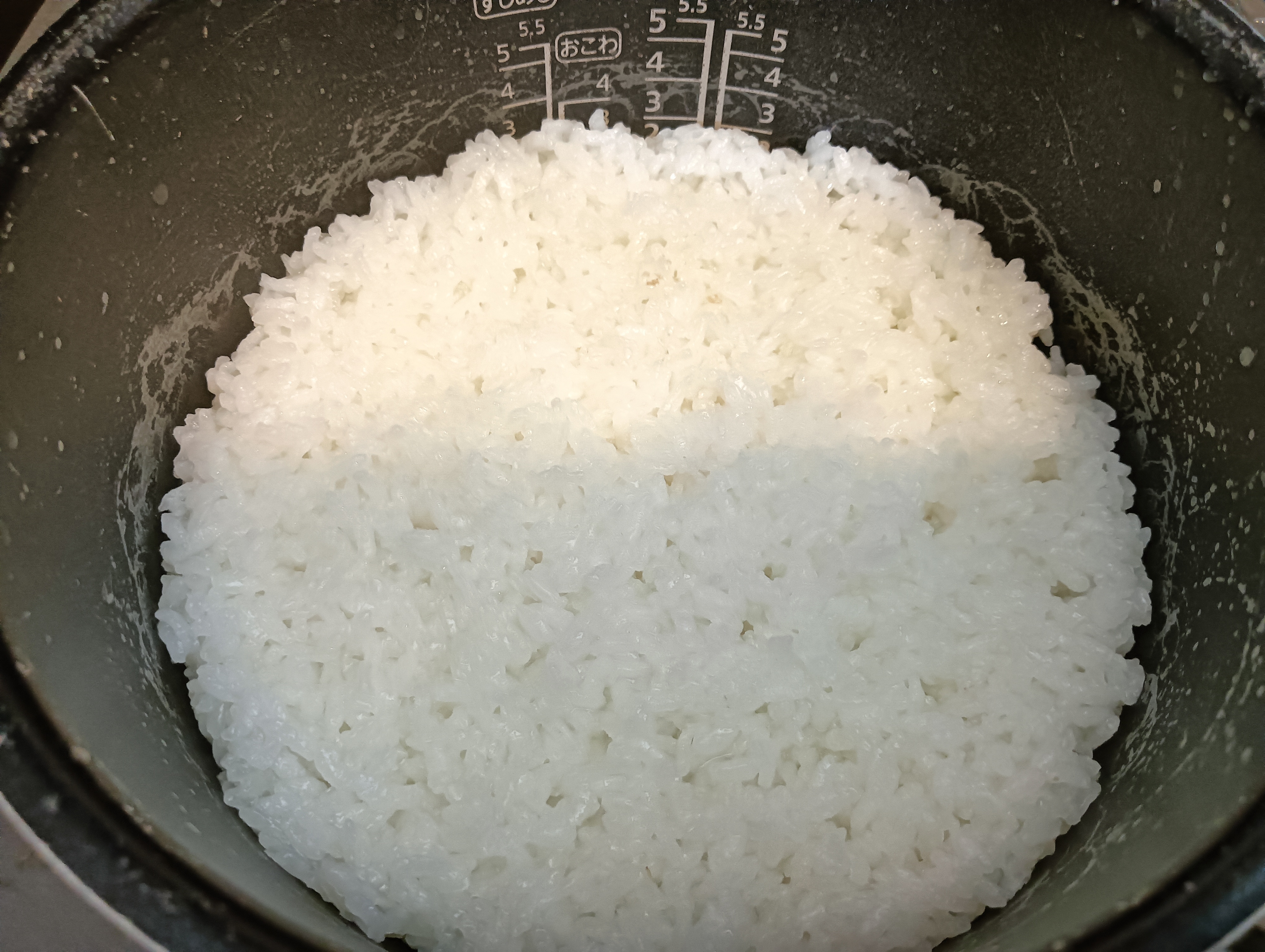 備蓄米、普通に炊いてみました(^^♪