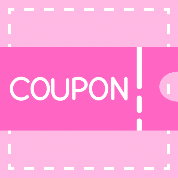 「しあわせテディ8色ありがとう300円割引クーポン」発行