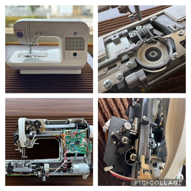 シンガー　SC-131DXE　ミシン修理　＊　スタートしない　＊　SINGER