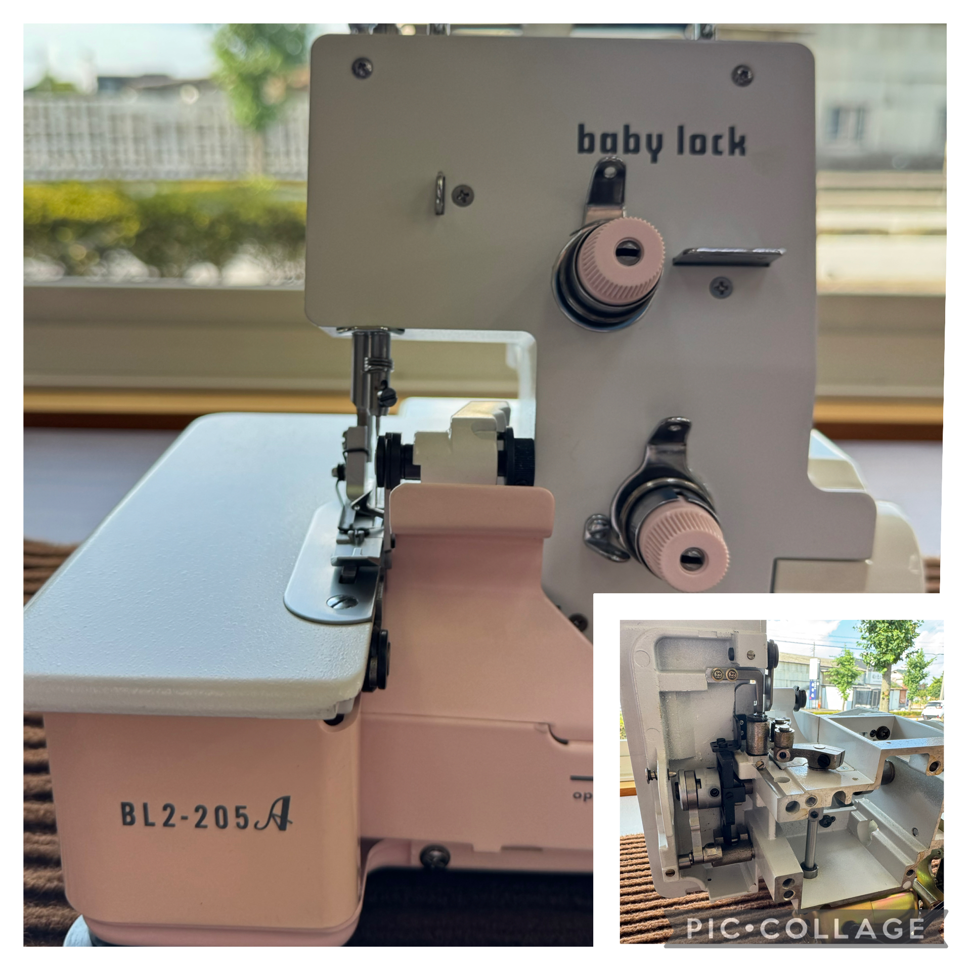 ベビーロック　BL2-205A　ミシン修理　＊　ミシンが動かない　＊　babylock