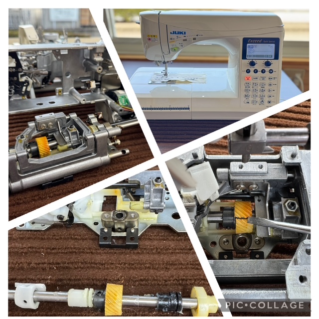 JUKI　Exeed　HZL-F600JP　ミシン修理　＊　縫えない