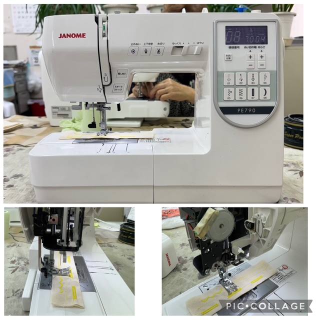 ジャノメ PE790 ミシン修理 * ボタンホールが縫えない * JANOME