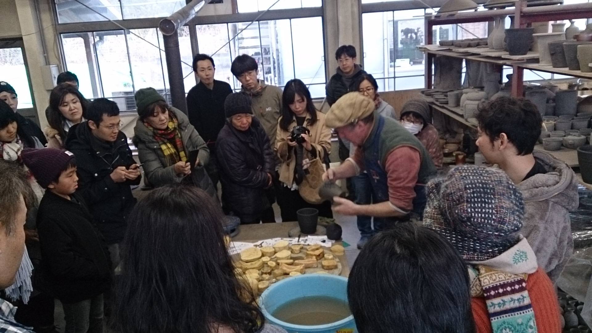 2017.1.14〜 【Bizen × Whichford ワークショップ】