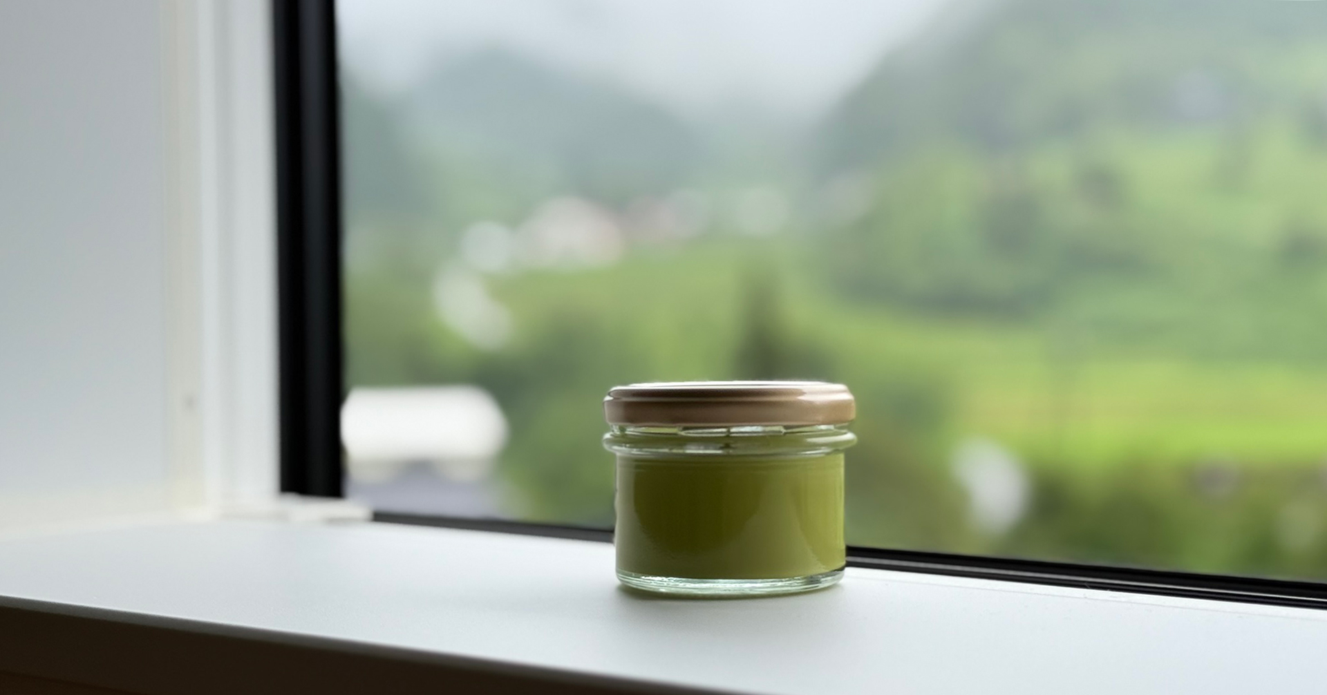 草灯り|よもぎのアロマキャンドル、静かな試作がはじまりました