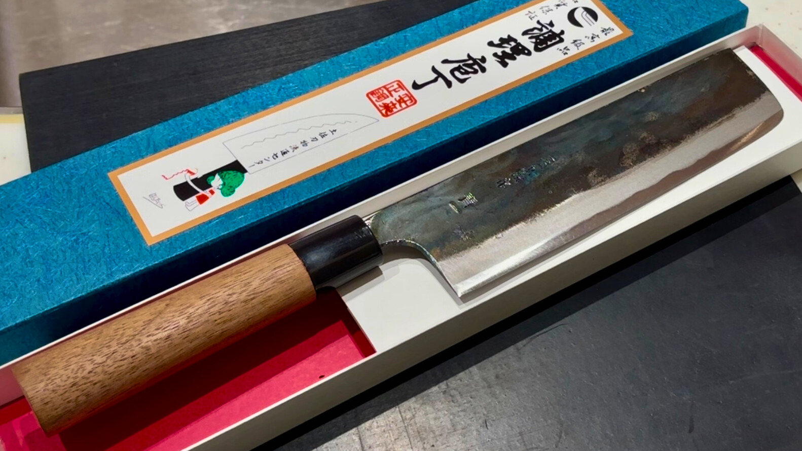 How to sharpen Nakiri knife