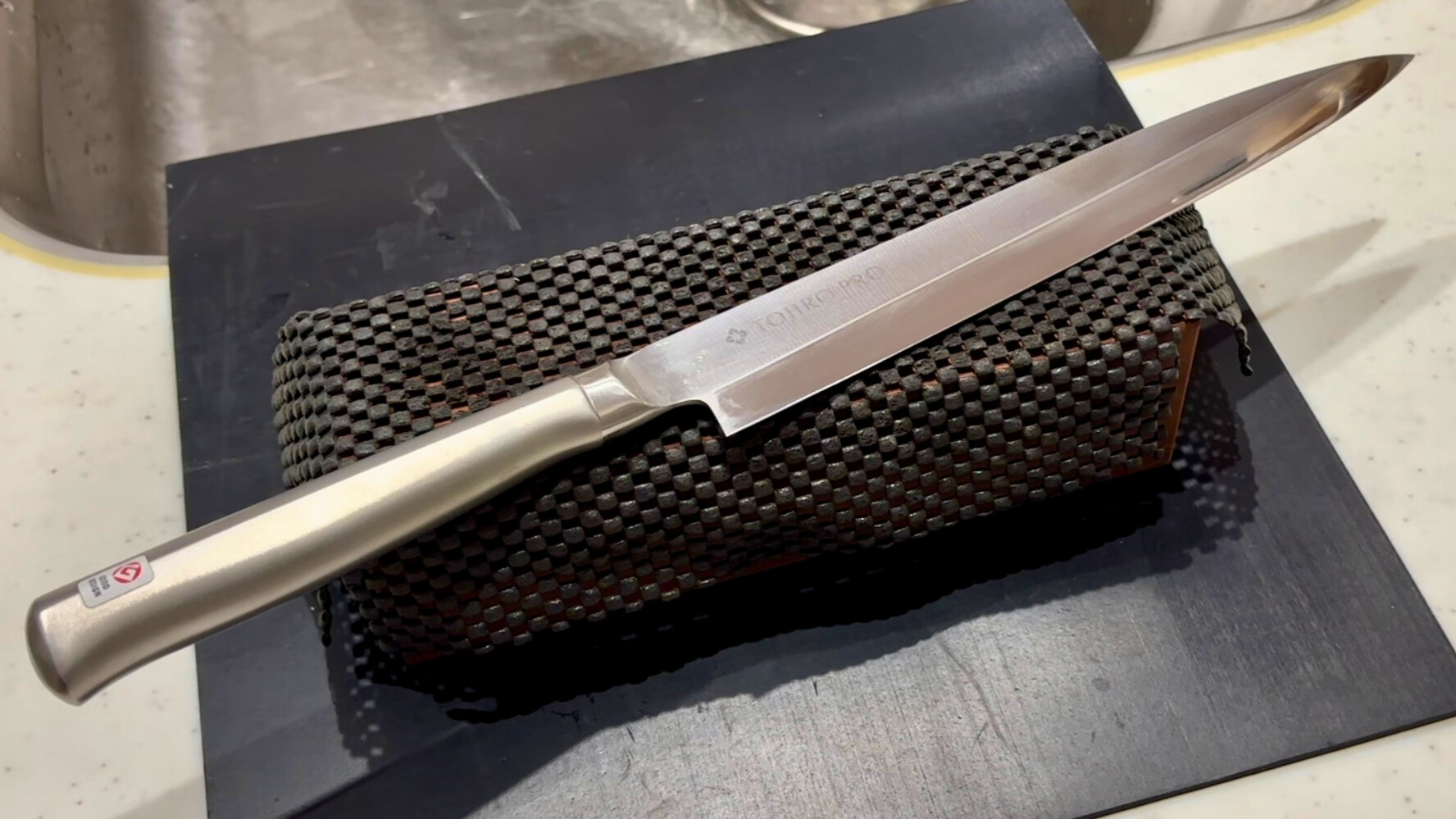 How to sharpen sashimi knife(Yanagiba knife)