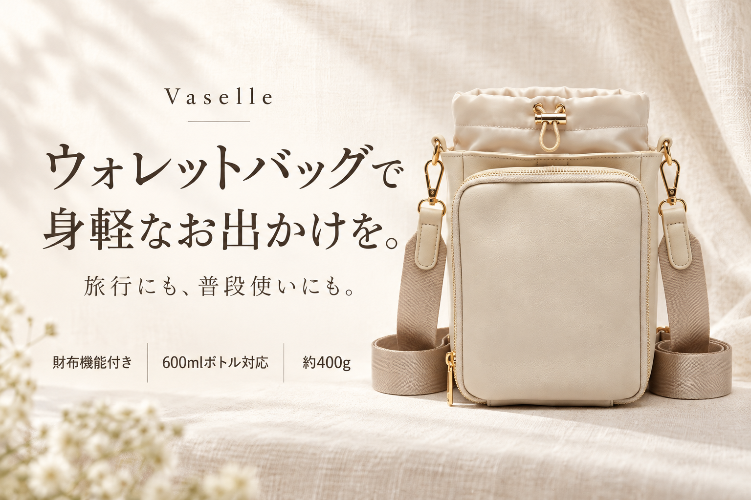ウォレットバッグとは？旅行・普段使いで後悔しない選び方と、Vaselleで楽しむ身軽なお出かけ