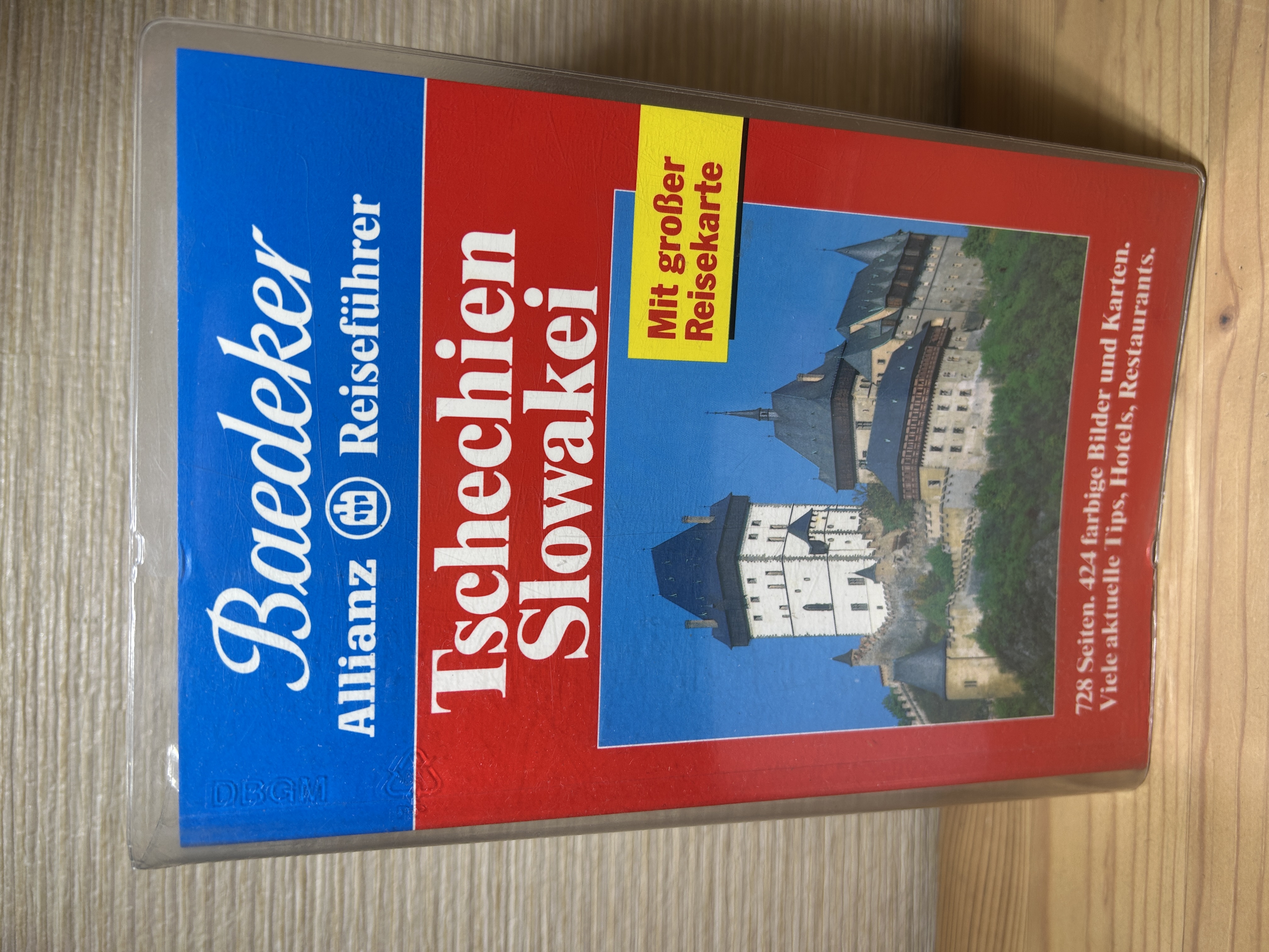 チェコ・スロバキア　ベデカー旅行ガイド　［独文］Baedeker Tschechien Slowak
