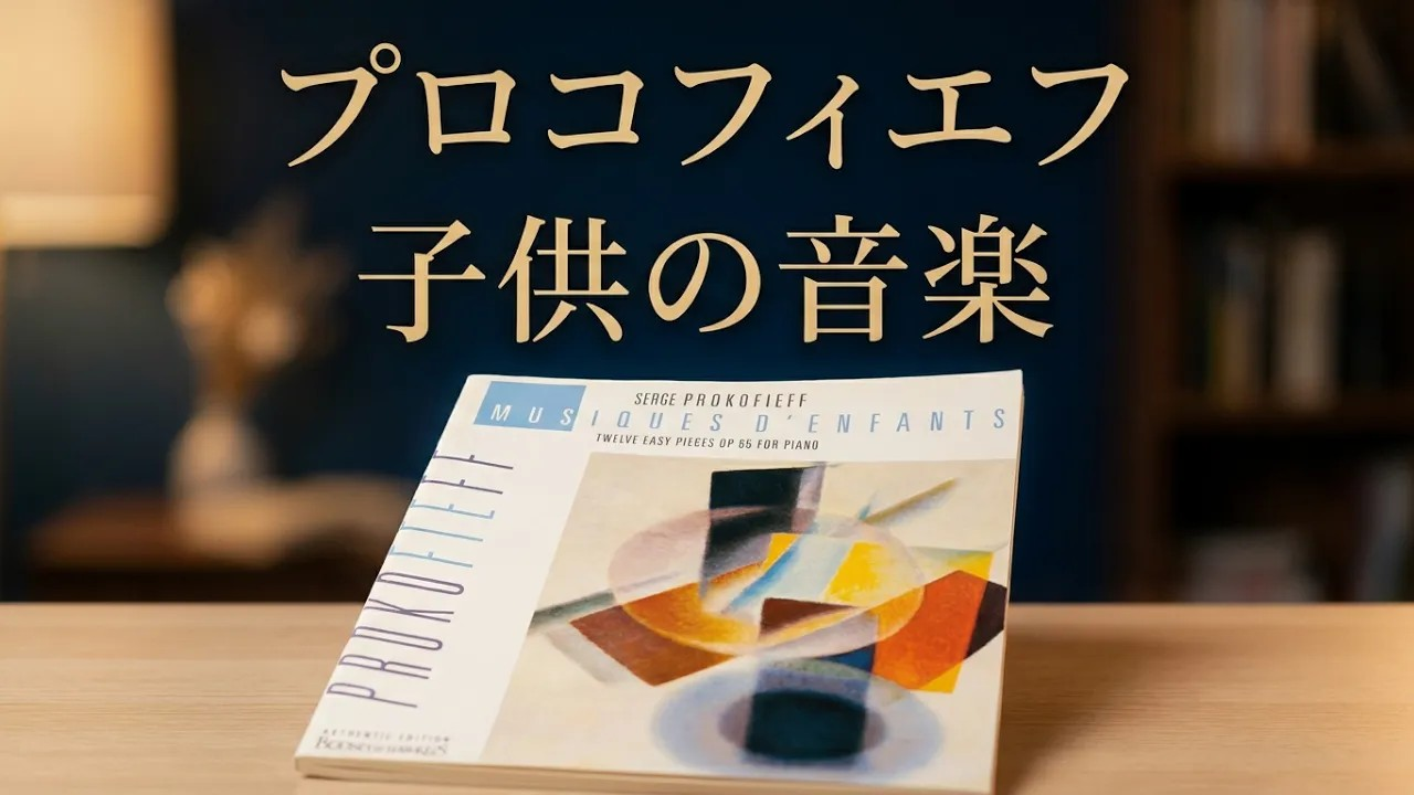 【楽譜】プロコフィエフ：子供の音楽 - 12のやさしい小品 Op.65