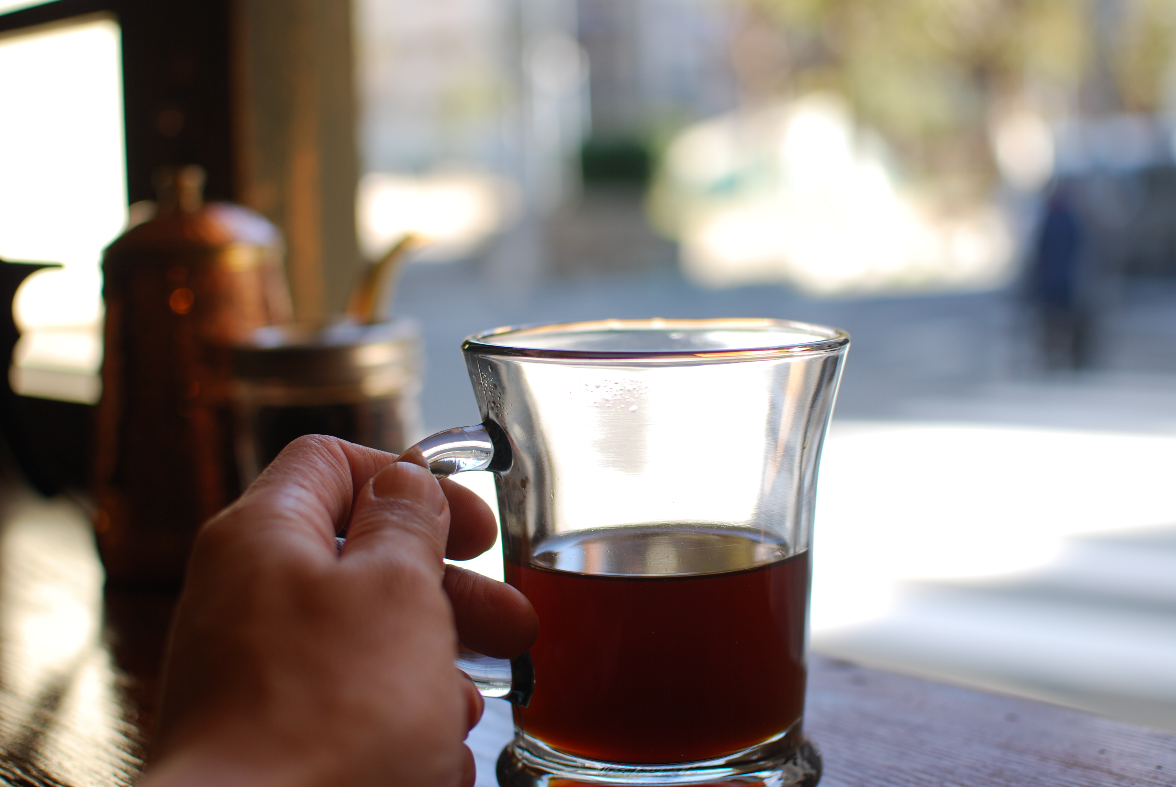 朝のコーヒー