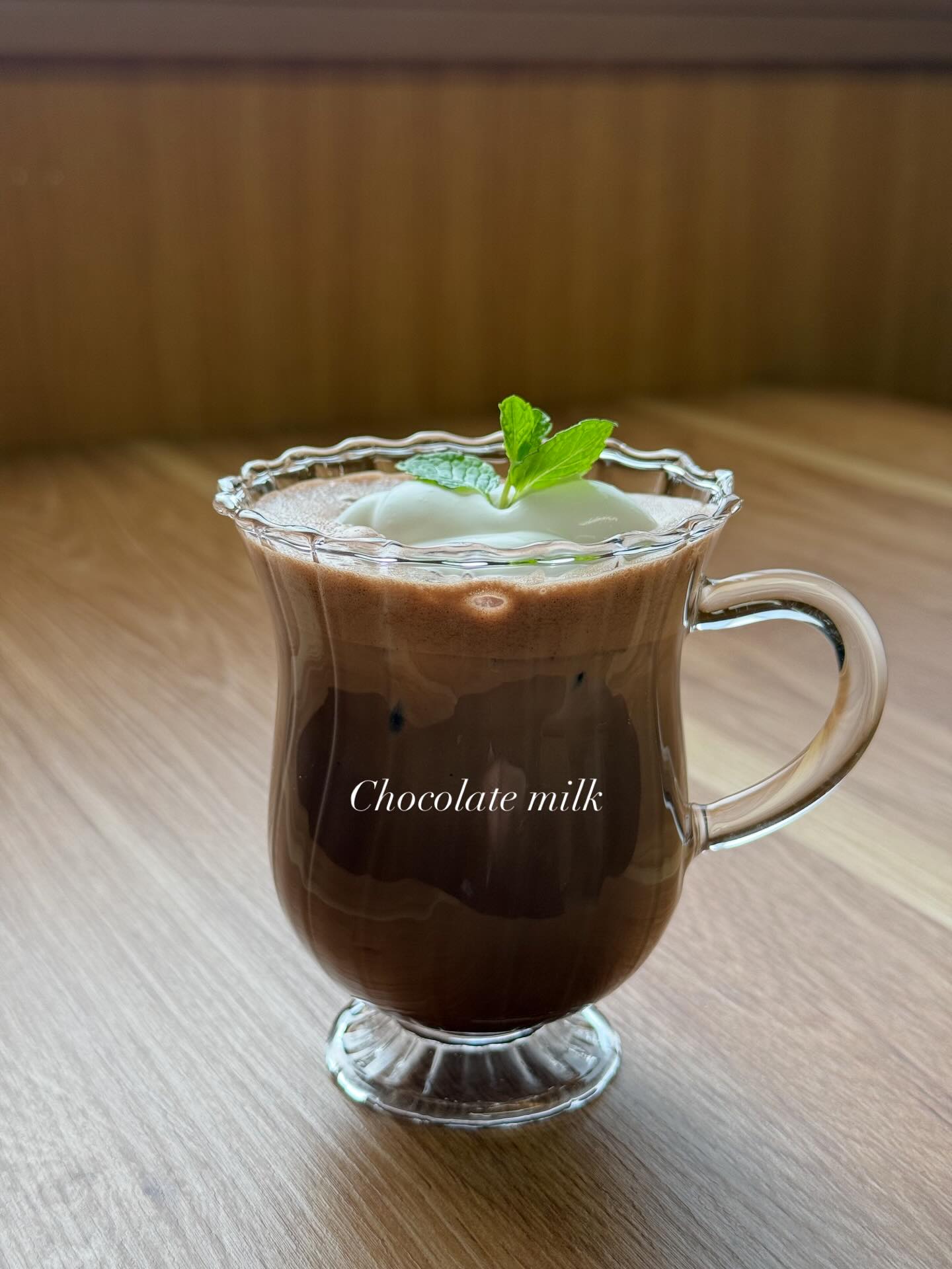 チョコレートミルク