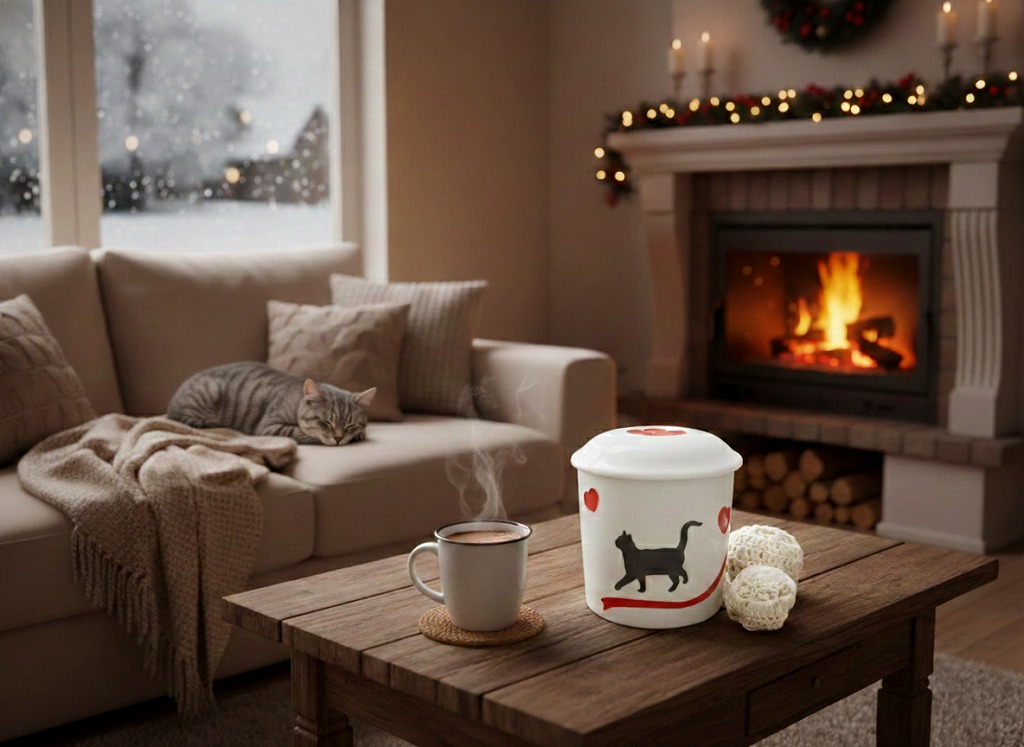 バレンタインに”うちの子”のぬくもりを🐈