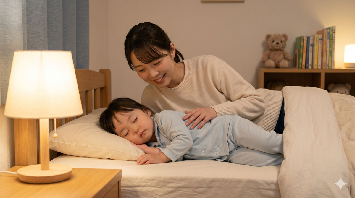 子どもの寝かしつけに効果的?「入眠儀式」の作り方と親の役割