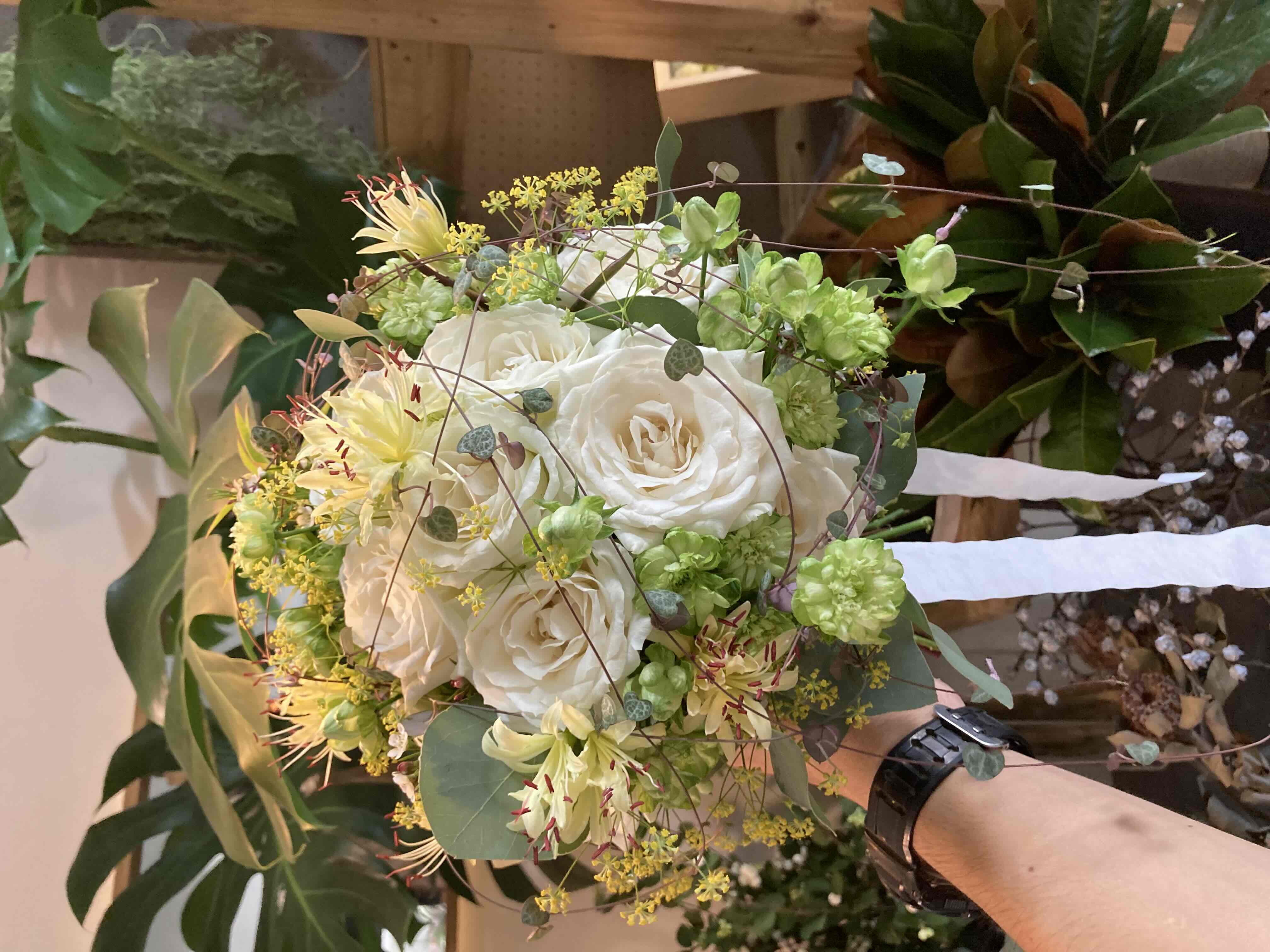 花束を作るときに思うこと