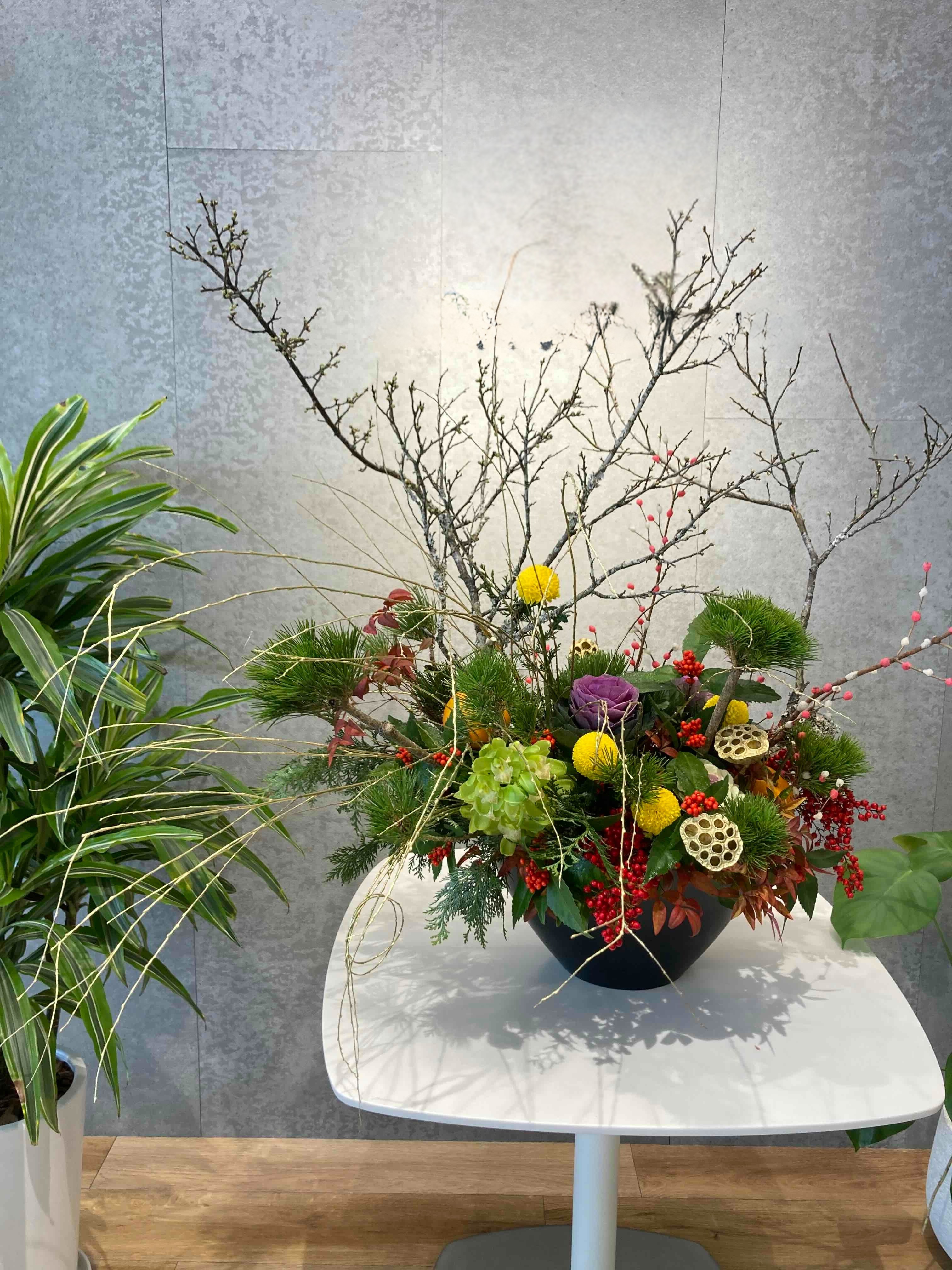 新年を迎えるお花の準備はできてますか?