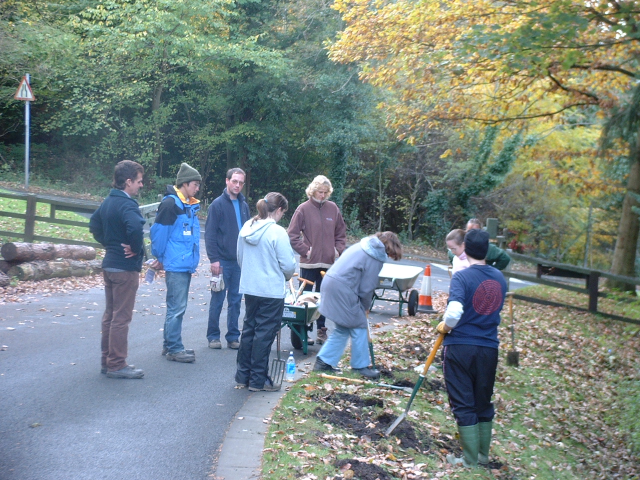 イギリスのナショナルトラストのガーデンで会ったエリスとポール