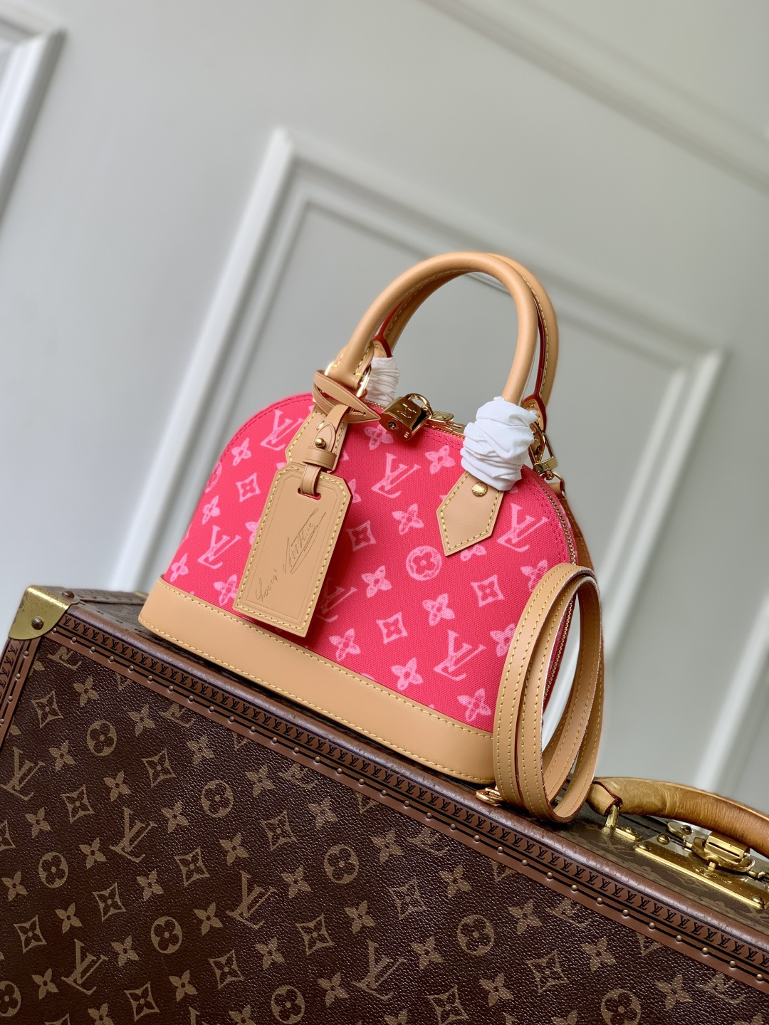 ルイヴィトンコピー【M28272】モノグラム･コーティッド･キャンバス アルマ BB ハンドバッグオ