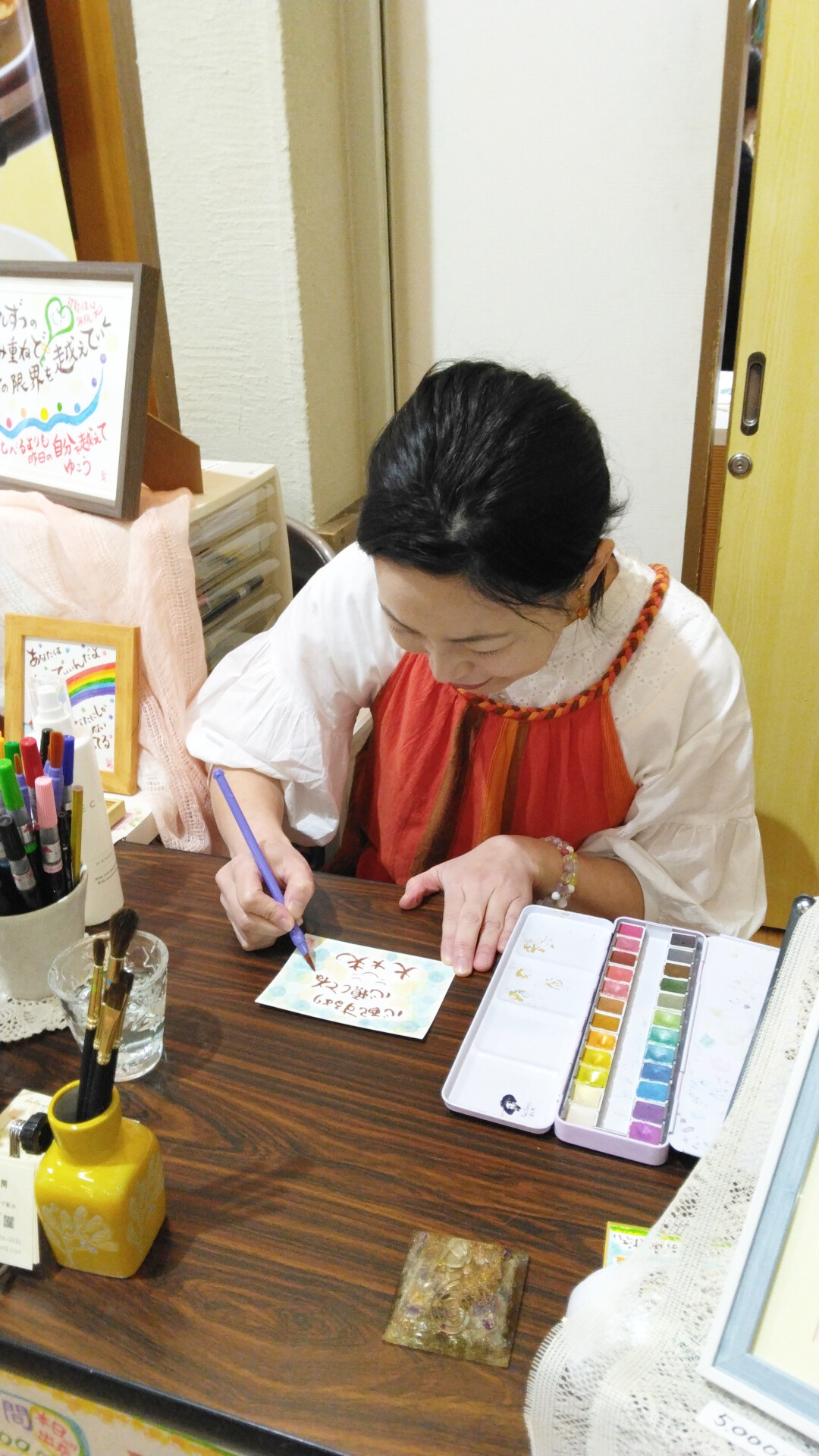 私が筆文字アートを描き続ける理由