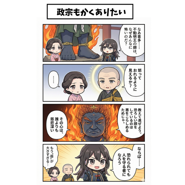 政宗もかくありたい