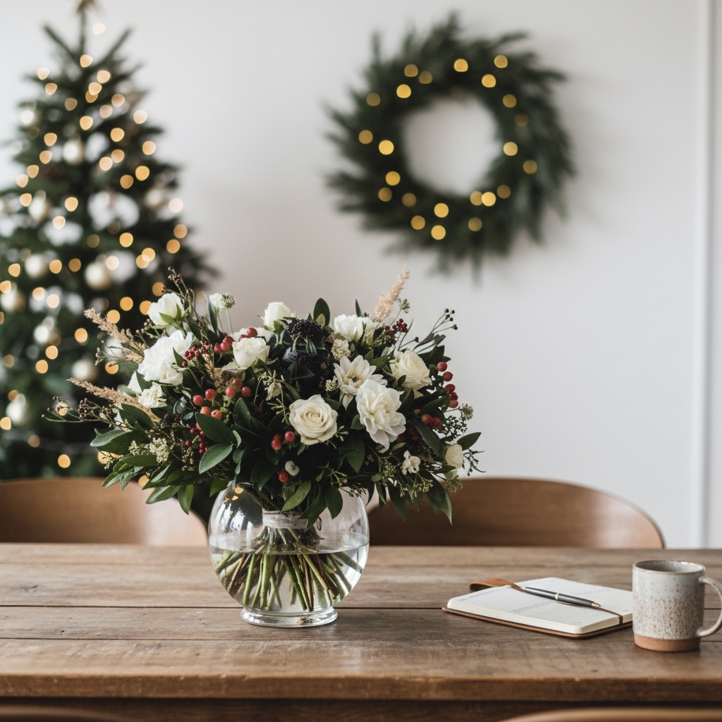 12月の「師走」をやさしく整える花えらび｜摂津市・北摂のオンライン花屋 florist copper