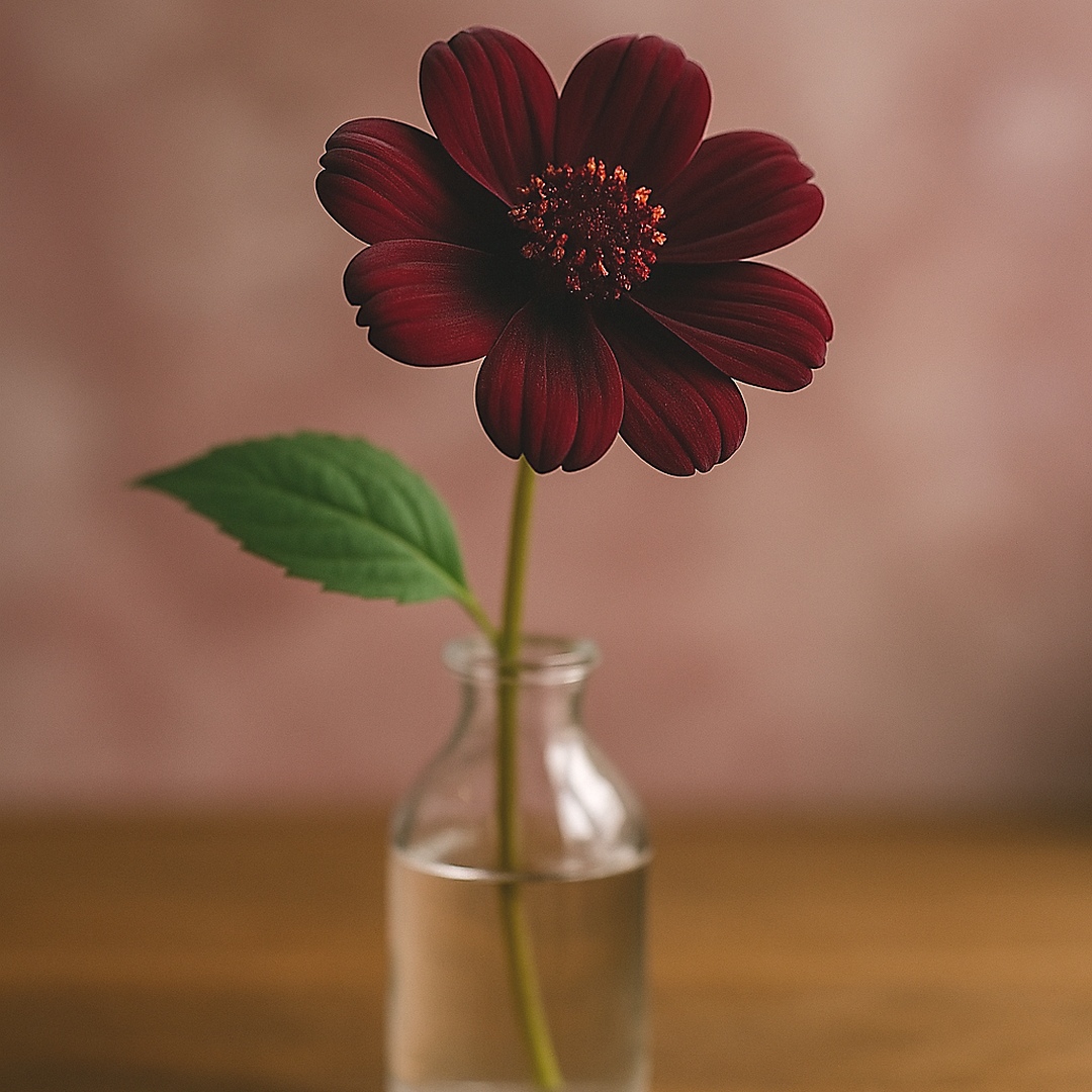 チョコレートコスモスの香りの正体と、上品に飾る3ステップ【北摂の花屋 florist copper】