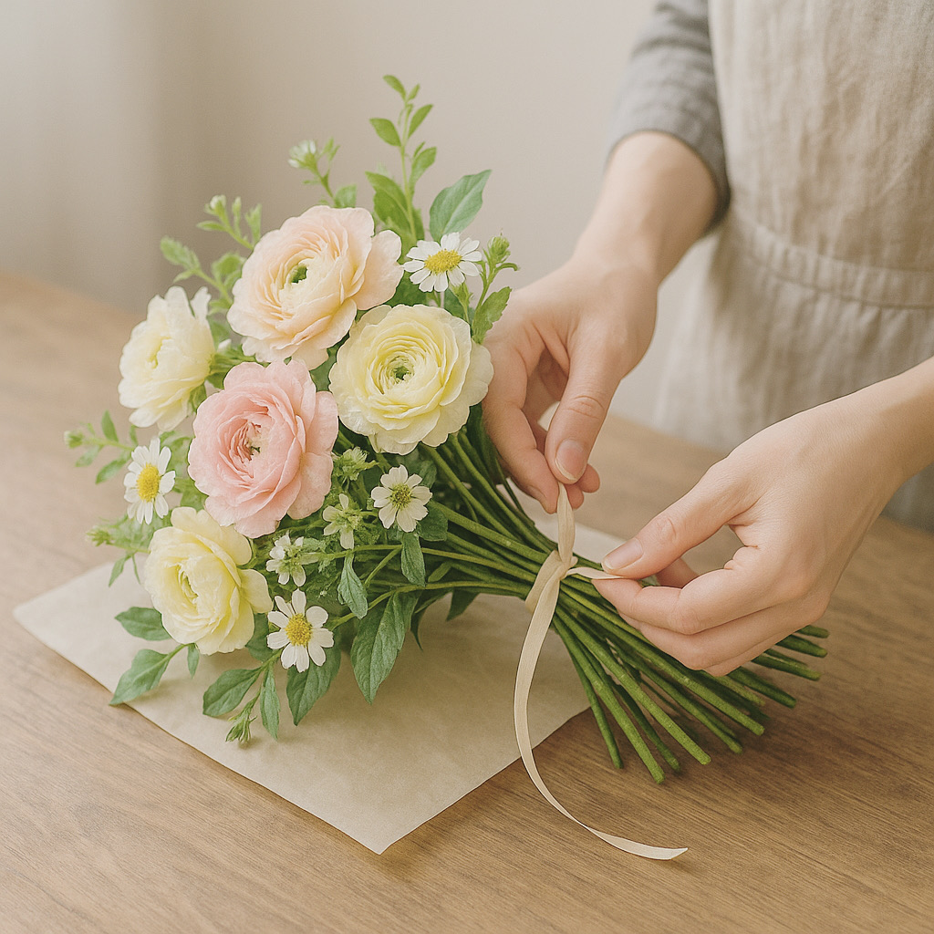 パステルカラーの花束が心を和ませる理由【フローリストコッパー】