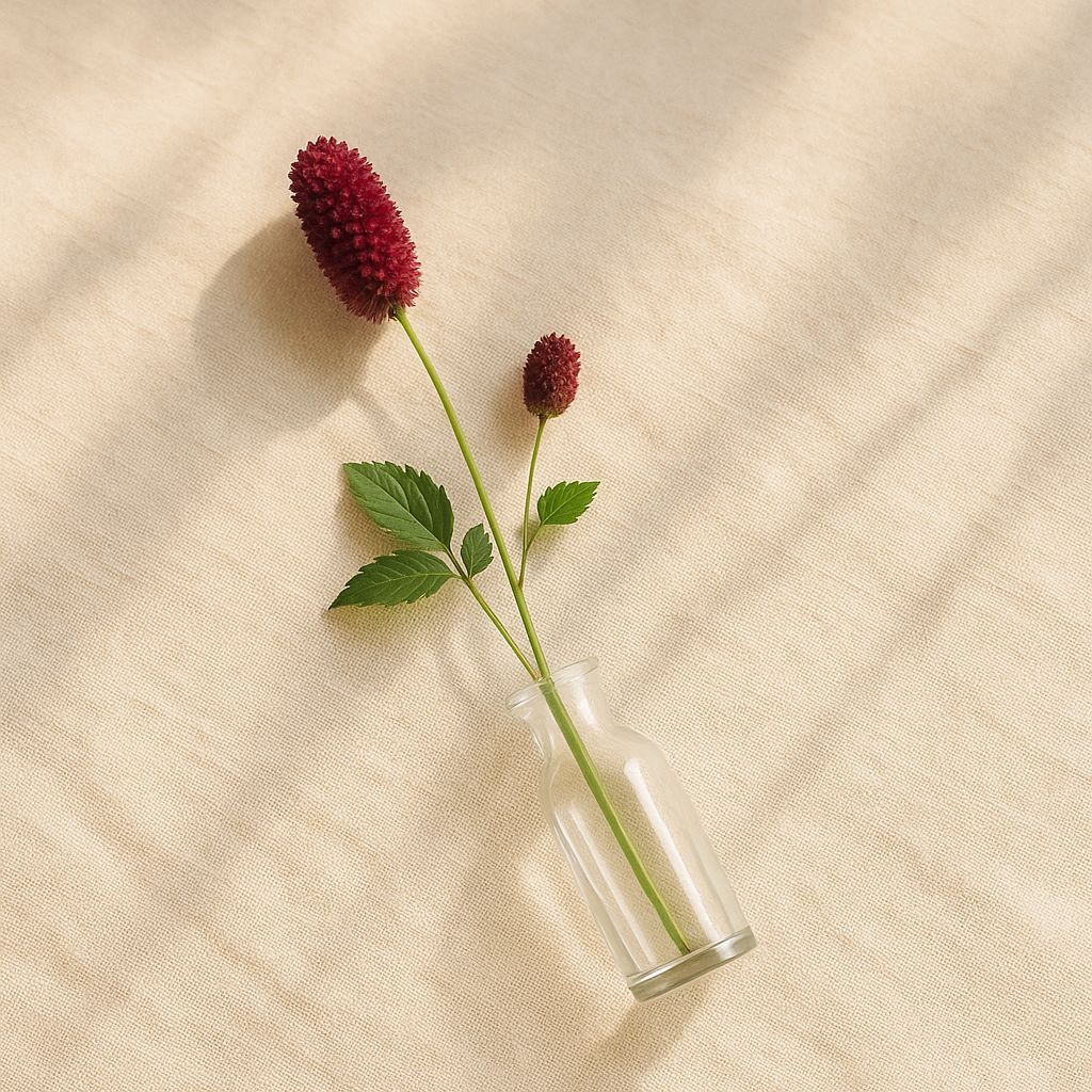 【寒露の夜に、吾亦紅を一輪。余白で整う秋のしつらえ】（北摂・摂津の花屋 florist copper