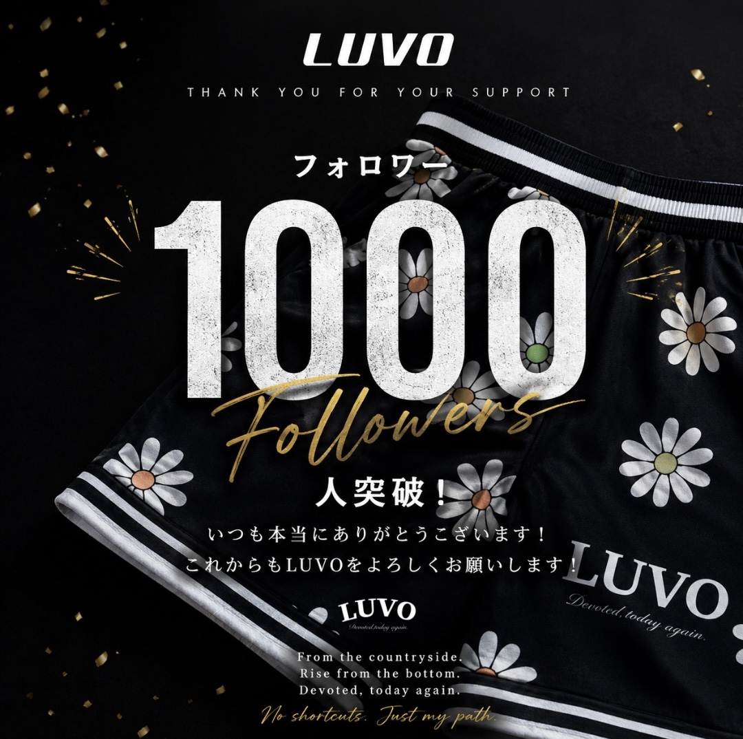🎉Instagramフォロワー1,000何突破記念🎉