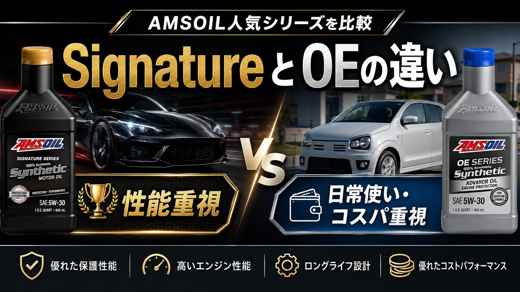 「SignatureとOEの違い」