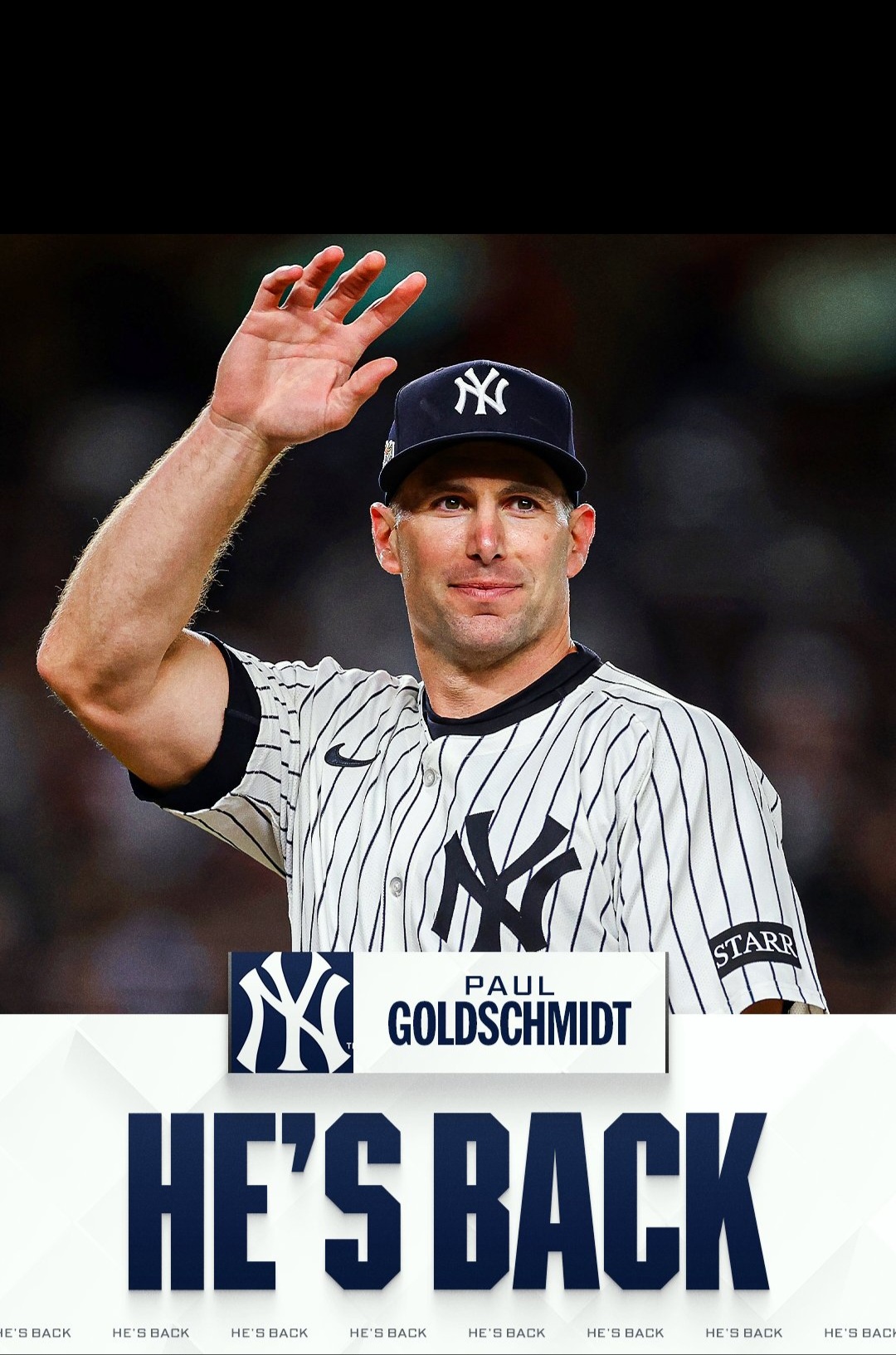 Paul Goldschmidt NY Yankees